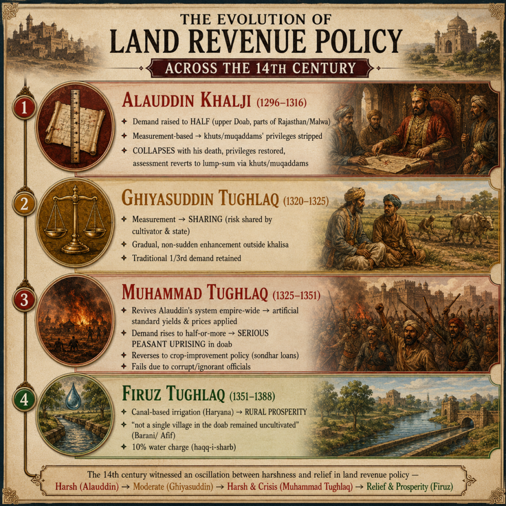 The evolution of land revenue policy