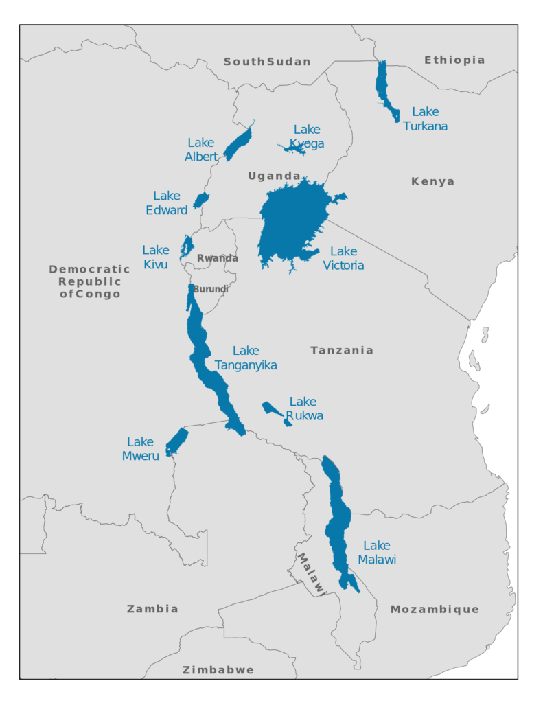 African rivers lakes