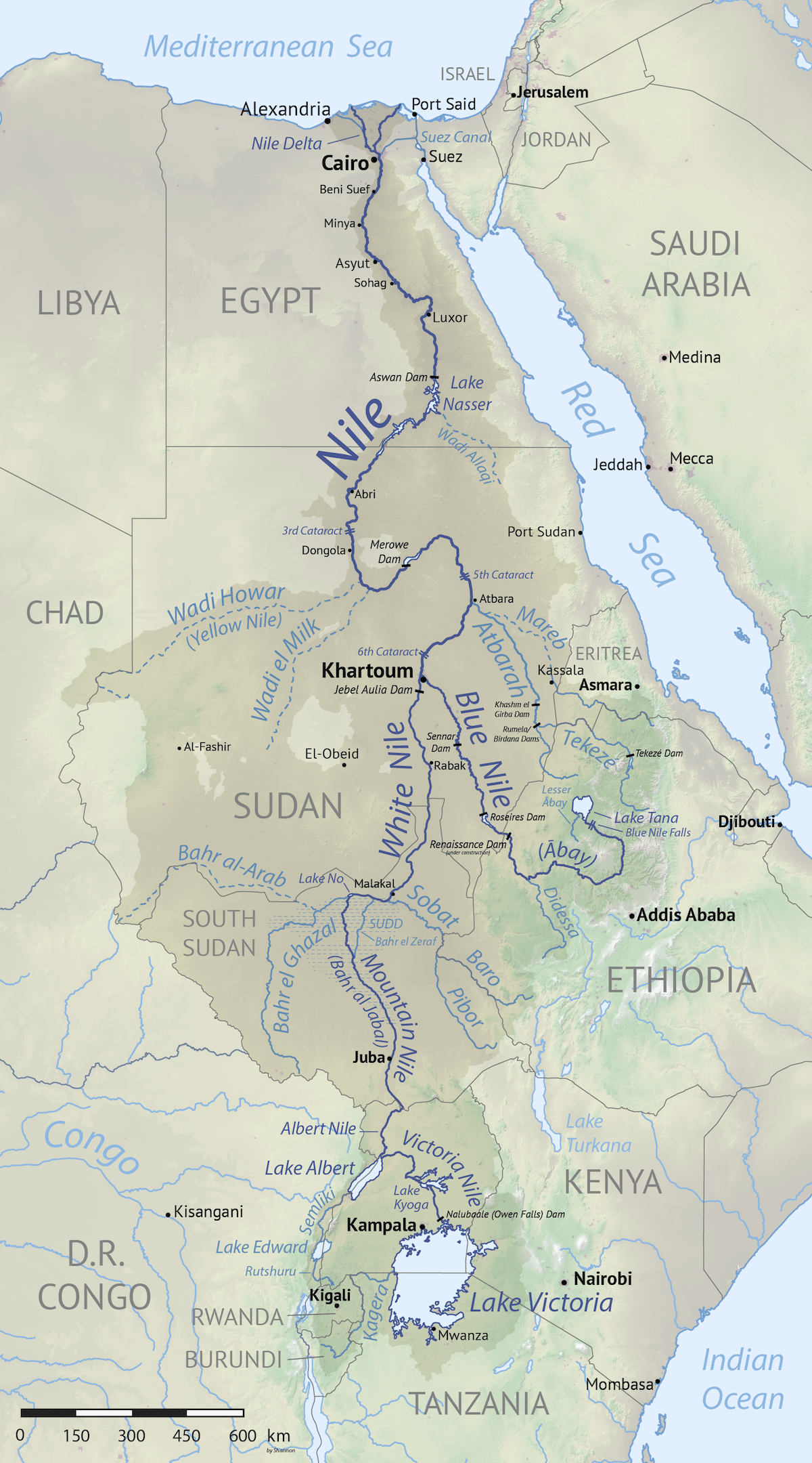 Navigable Rivers In Africa Rivers of Africa - UPSC