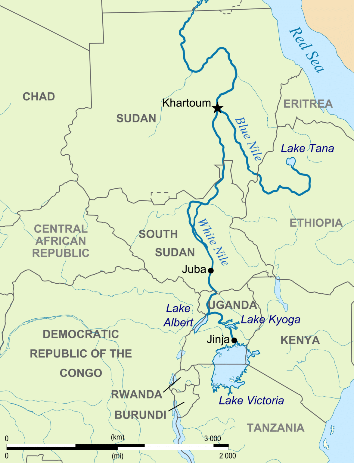 Navigable Rivers In Africa Rivers of Africa - UPSC