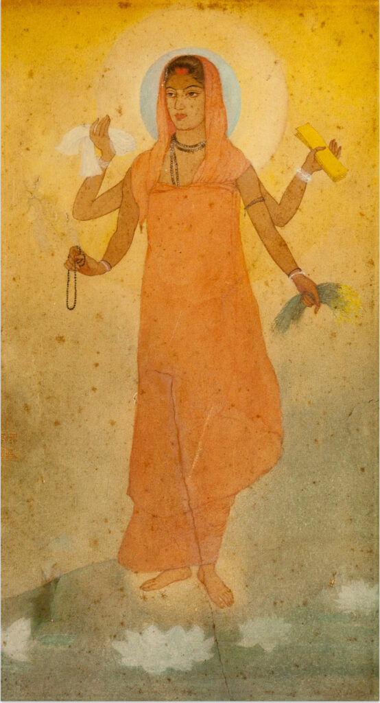 “Bharat Mata” by Abanindranath Tagore.