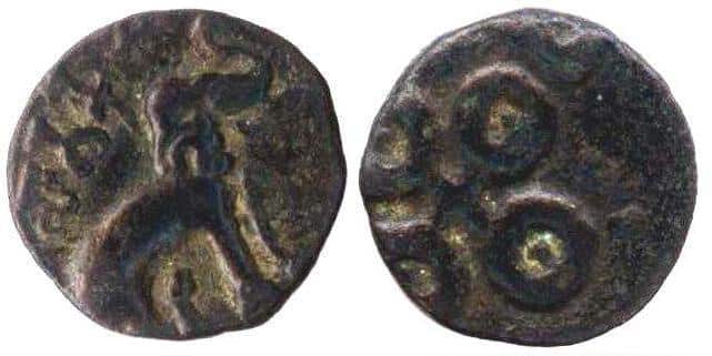 Early coin of Satakarni I