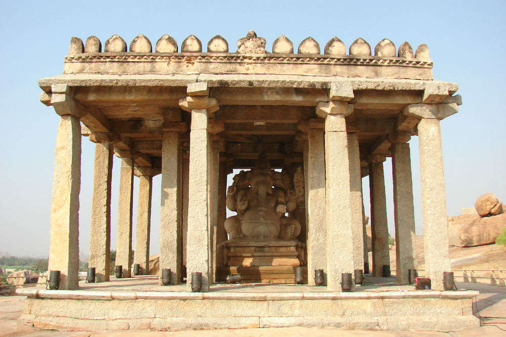 Sasivekalu Ganesha at Hampi