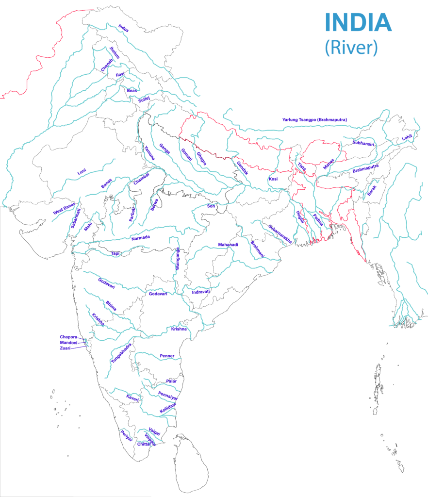 Indian River System (Drainage Systems of India)