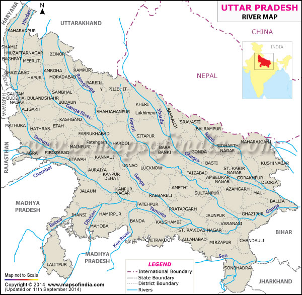 Rivers of Uttar Pradesh