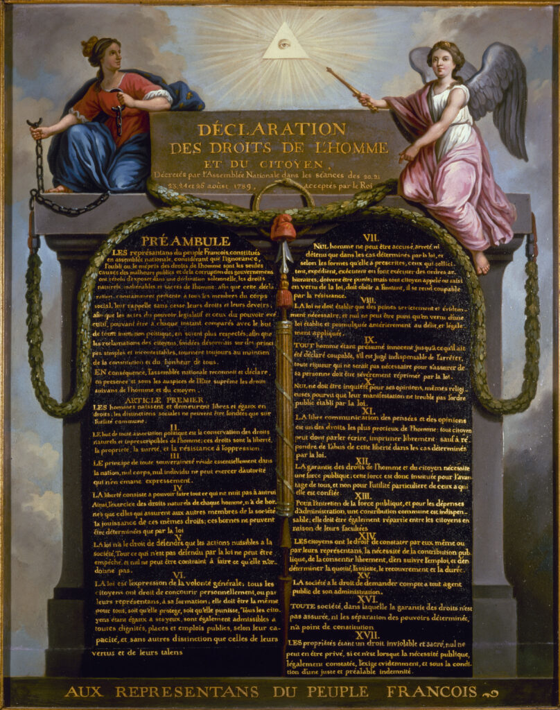 Declaration of Rights of Man and Citizen