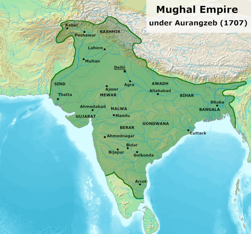 Mughal Empire: Aurangzeb (1658-1707)