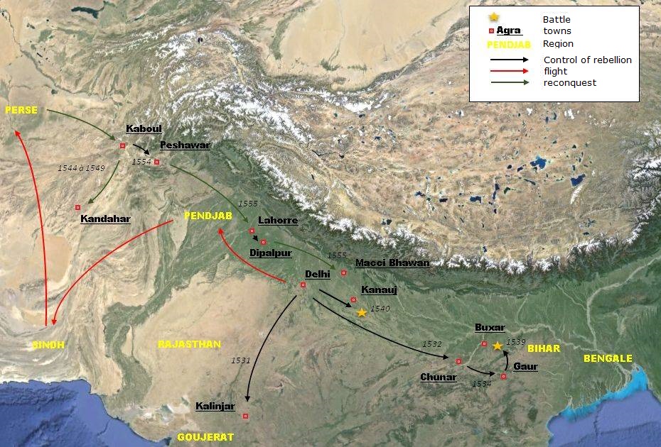 Mughal Empire Humayun