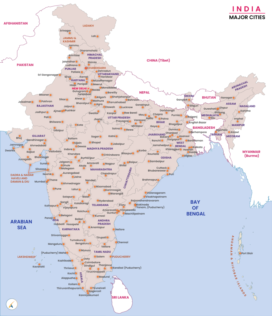 Important Cities of India