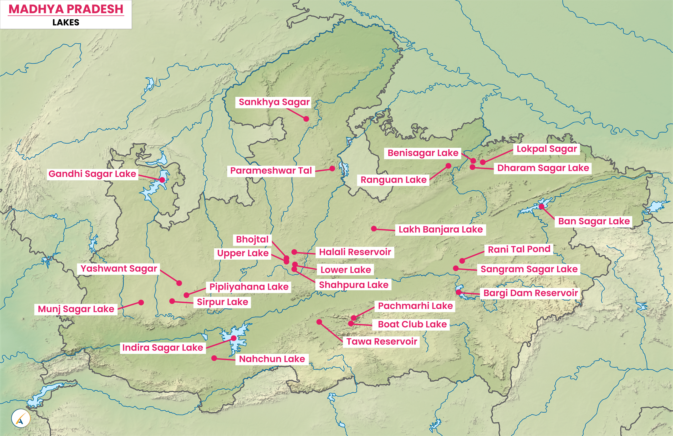 Lakes in Madhya Pradesh