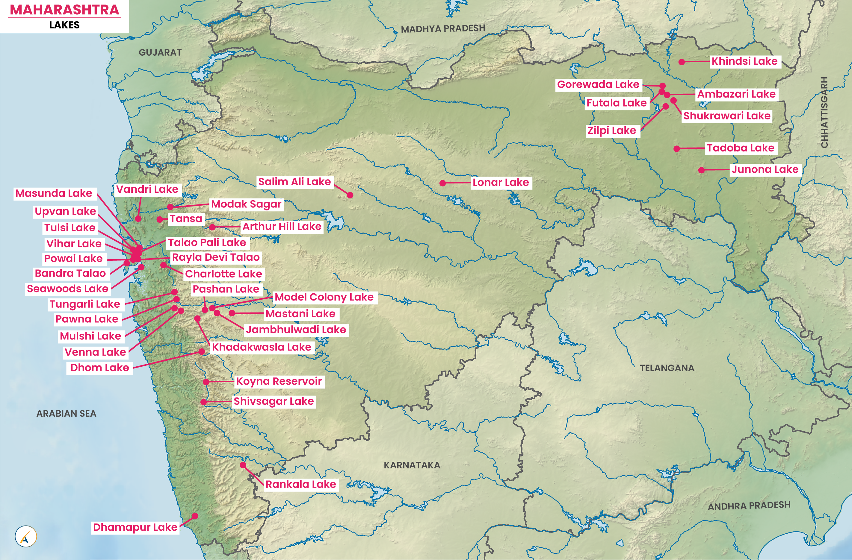 Lakes in Maharashtra