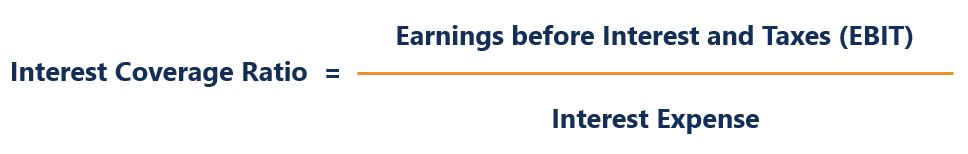 Interest Coverage Ratio Formula