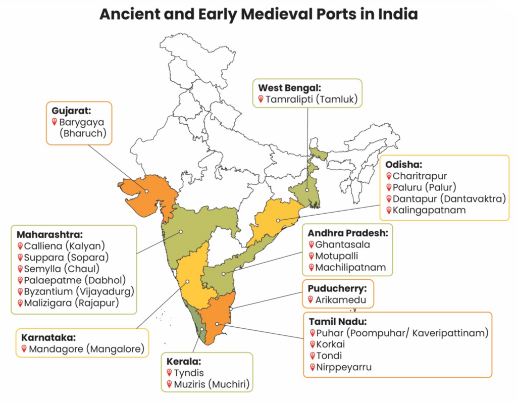 UPSC Prelims Research: Ancient History & Art and Culture 2017 5 Ancient and Medieval Ports of India