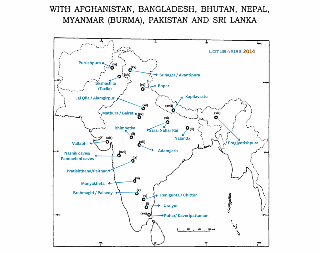 UPSC History Optional Map Solution 2014