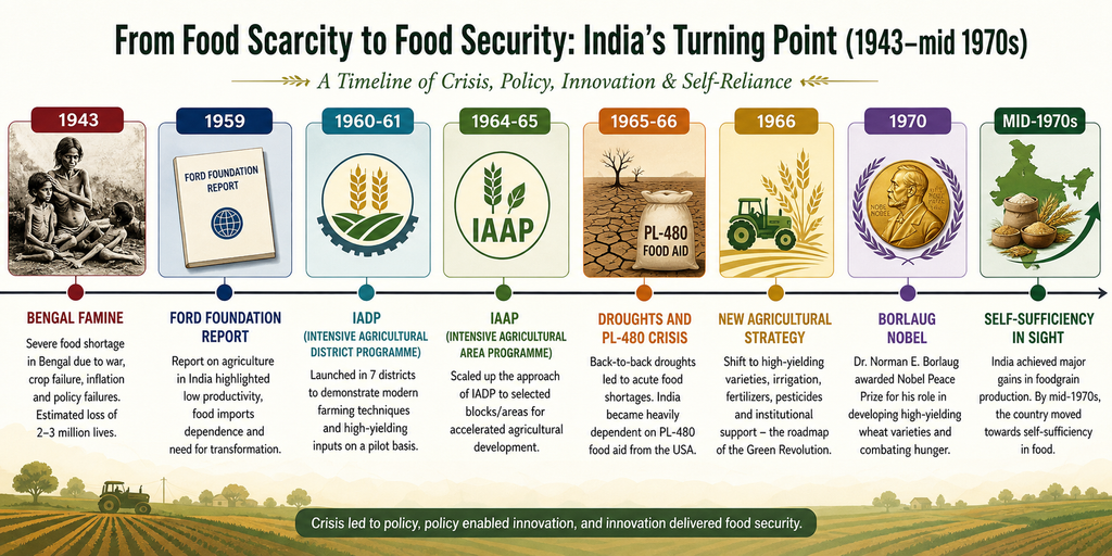 India’s Journey to Food Security