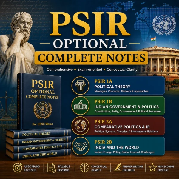 PSIR Optional Complete Notes LotusArise IAS